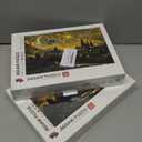 Adult Puzzles 1000 Pieces DIY Cinque Terre Wooden Puzzles Children and Elderly Puzzles Modern Home Decor Wall Art Unique Gift 75 cm x 50 cm(27.56 x 16.68 in)