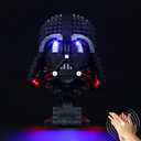 Light kit Compatible with Lego 75304 Darth Vader Helmet - No Model Only Light, LED Lighting Accessories Compatible with Lego The Darth Vader Helmet (Voice Activated)