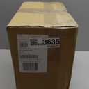 simplehuman 10 Liter / 2.6 Gallon Butterfly Lid Bathroom Step Trash Can, Brushed Stainless Steel with Black Trim