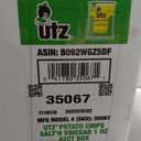 UTZ Crispy Potato Chips Made from Fresh Potatoes, Crunchy Individual Snacks to Go, Cholesterol, Trans-Fat & Gluten Free, Salt & Vinegar, 60 Oz, Pack of 42 BBD: 07-06-26