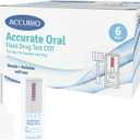 Single Panel Cotinine(COT) Saliva Oral Fluid Test Kit, Nicotine Metabolite Home Rapid Detection, Nicotine Testing Kit at Home, Highly Sensitive and 99% Accurate Results in 10 Minutes, 30ng/mL, 6Pack