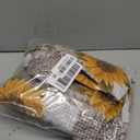 Pioggia Round Vinyl Fitted Tablecloth with Flannel Backing Elastic Table Cloth Waterproof Oil-Proof Plastic Table Cover Best for 45"-56" Round (Sunflower)