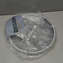 jomparis Wall Clock 12 Inch Non-Ticking Silent Battery Operated Round Wall Clock Modern Elegant Simple Style Clock for Home Office Kitchen Bedroom Living Room (Gray)