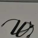 Coiled Lightning Cable, iPhone Charger Cable 3FT for Car, 2 Pack [Apple MFi Certified] 3 Feet Lightning Cord Compatible with iPhone14/13/12/11 Pro Max/XS MAX/XR/XS/X/8/7/Plus/6S iPad/iPod- Black