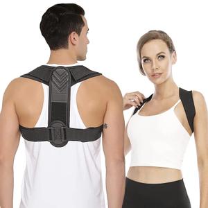 Posture Corrector for Women and Men, Back Brace Adjustable Upper Posture Support, Back Support, Comfortable Back Straightener Support for Clavicle Support, and Providing Pain Relief from Neck (Large)