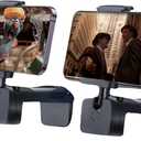 2 Pack Airplane Phone Holder  Travel Essentials Accessories for Flight, Cruise, Car, Desk  Universal Foldable Cell Phone Stand Mount  Mini Size Hands-Free for iPhone, Samsung, Android