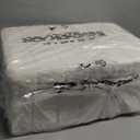 Greenstell Vanity Stool Chair Faux Fur with Storage, 15.7"L x 11.8"W x 19.4"H Soft Ottoman 4 Metal Legs with Anti-Slip Feet, Furry Padded Seat, Modern Multifunctional Chairs for Makeup, Bedroom White