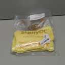 SherryDC Women's Cable Knit Long Boot Stocking Socks Knee High Winter Leg Warmers, One Size (Light Lemon)