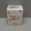 Happy Birthday Candle - Natural Soy Wax Scented Candle with Vanilla Birthday Cake Scent, Unique Gift Ideas for Men Women Best Friend