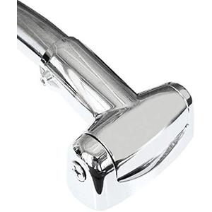Formosa Design Hardware 60" Crescent Curved Shower Curtain Rod (Polished Chrome)