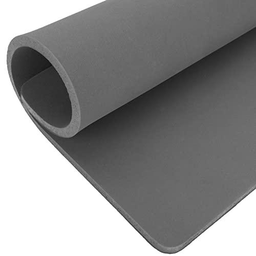 QTLCOHD 15 x 15 Inch Silicone Heat Press Mat Pad, 0.3 Inch Thickness, Grey