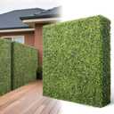 Patio 54" W x 54" H x 6" D Artificial Hedge Wall Panels, Green Wall Outdoor Boxwood Hedges, Faux Greenery Grass Backdrop, Privacy Screen Freestanding Room Divider, Garden Planter Dcor