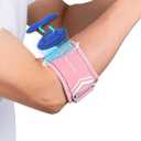 Elbow Brace for Tennis & Golfers Pain Relief, 2025 New Updated Tennis Elbow Strap with Breathable Fabric, All Day Comfort Tendonitis Elbow Brace for Sports and Daily Life (Pink)