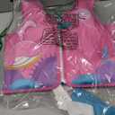 Pottwal Swim Vest for Kids - Swim Jacket - Made of Neoprene & EPE - with Adjustable Crotch Strap (Small, 8 Pockets - Pink)