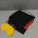 RUNROLE 8 Inch Felt Fish Extender - 2 Deep Pockets, Narrow Width to Right Fit The Cabin Door, HTV Friendly, Easily Customize, 2026&2027 FE for Gift Exchanges and Pixie Dust, Cruise Essentials