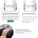 Graston Technique Vitamin E Enriched Emollient Cream - 4oz Jar, Ideal for IASTM Massage Lotion & Massage Cream, Perfect Vitamin E Cream for Massage and Physical Therapy, 3-Pack