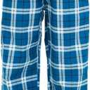 HiddenValor Big Boys Cotton Pajama Lounge Pants (Medium, Cyan Blue)