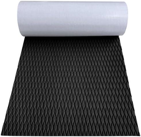 Hjdeck Boat Flooring EVA Foam Boat Decking Marine Carpet Non-Slip Decking Sheet Self-Adhesive Marine Flooring for Fishing Boat Kayak Yacht RV Swimming Pool Golf Cart 94.5"x23.6"/16.1"/11.8"