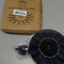 AISITIN Solar Bird Bath Fountain Pump, Solar Fountain Pump for Bird Bath with 6 Nozzles, Solar Powered Water Fountain Pump for Garden, Ponds, Pool, Fish Tank and Outdoor, 1.5W, 1.5W-New (Black03)