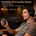 HIFI WALKER H2 HiFi MP3 Player with Bluetooth 5.2, Lossless DSD FLAC Player, Digital Audio Player Hi Res Portable Music DAP Player with 64GB Micro SD Card, Support Up to 512GB