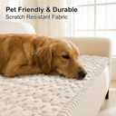 Smiry Non Slip Couch Covers for Dogs, Scratch Resistant Pet Sofa Protector