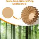 Disposable Coffee Filters for Ninja Pods and Grounds Coffee Maker, 100 Pack