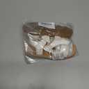 Toddler Girls Sandals Slip-On Open Toe Sandals Little Kid Non-Slip Soft Rubber Sole Princess Flat Shoes (7.5 Toddler, A07/White)