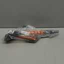 33" Extendable Snow Brush and Ice Scraper for Car Windshield, 2-in-1 Car Snow Brush & Ice Scraper with 360 Pivoting Brush Head and Comfortable Foam Grip for SUV Trucks Sedans,Orange