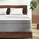 12 Inch Queen Mattress, Hybrid Memory Foam and Pocket Spring, Medium Firm, CertiPUR-US Certified, Fiberglass-Free