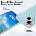 Compatible with iPhone 12 Pro Case with Cute Fashion Polka Dot Aesthetics Design, Raised Lens Edge Protection, Stylish Slim Soft TPU Protective Cover for iPhone 12 Pro, Black