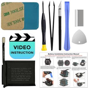 GREEN FUSION New Replacement Battery Compatible for Apple Watch Series 5th (44mm) - Includes Repair Tools and Installation Instructions