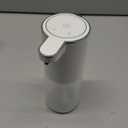 Automatic Foaming Soap Dispenser, Touchless Foam Hand Soap Dispenser for Bathroom, 4-Level Adjustable,13.5oz/400ml, Wall Mounted, Rechargeable (White+transparent)