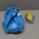 Fitvids Exercise Ball for Fitness, Yoga, Pilates with Quick Pump, Anti-Burst Slip Resistant Balance Ball, 27-30in (68-75cm), XL, Blue