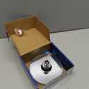 High Pressure Shower Head  AntiClogging Silicone Nozzles  2.5 GPM Removable Restrictor  Easy to Clean Adjustable Replacement  easy to install with Plumbers Tape  6 inch  Classic Chrome Finish