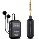 VOXFULL Stereo Wireless in Ear Monitor System 2.4G Wireless IEM System with Transmitter Clip on Receiver Automatic Pairing inEar Monitoring for Church,Stage,Live Performance (M6S)