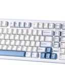 YUNZII B98 PRO QMK/VIA Wireless Mechanical Gaming Keyboard, 96% Layout with Numpad and Cute Cat Knob, BT/2.4G/USB-C, Pre-Lubed Switch Hot Swap Gasket, RGB for Win/Mac (Blue, Candy Linear Switch)