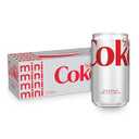 Diet Coke Soda Soft Drink Fridge Pack Mini Cans, 7.5 fl oz, 10 Pack
(EXP Oct 05 2026)