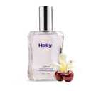 Hally Lady H Hair & Body Perfume - Alcohol Free, Non Toxic Cherry, Vanilla & Jasmine Fragrance - Long Lasting Fragrance Mist - Shine-Enhancing & Hydrating Spray in Elegant Glass Bottle 50ml