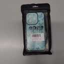 for iPhone 15 Pro Case with Finger Strap Holder, Cute Cool Butterfly Print Pattern Design for Women Men, Shockproof Anti Scratch Hand Kickstand Protective Cover, Green