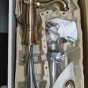 Delta Faucet Cassidy Single Hole Bathroom Faucet, Gold Bathroom Faucet, Single Handle Bathroom Faucet, Metal Drain Assembly, Champagne Bronze 597LF-CZMPU