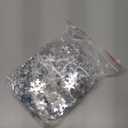 Cinnvoice Christmas Mini Snowflake Garland 144 Inches Snowflake Ornaments Streamers Christmas Tree Decorations for Home Winter Events Holiday Party Supplies