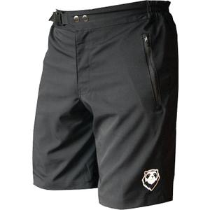 Mountain Bike Shorts, Bicycle Shorts for Men, Water Repellent, M (Black)