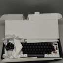 RedThunder 60% Gaming Keyboard and Mouse Combo, Ultra-Compact 61-Key RGB Backlit Mini Keyboard, Lightweight 7200 DPI Honeycomb Optical Mouse, RGB Wired Gaming Set for PC PS5 Xbox Gamer(Black-White)