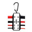 Wire Gauge Sample Pack Assorted Set of Sizes AWG 2,4,6,8,10,12,14,16, Home Appliance Circuit Breaker Safety Check, Wire Size awg Chart, Home Inspector Training Measurement Tool, Rectangle