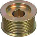 DB Electrical 208-01003 Pulley Compatible with/Replacement for Cummins 3918275, 3925852 Thickness 41.400 mm, Nut Recess 0.295"/7.500mm Tractors