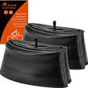 YUNSCM 2-PCS 24 X 4.0 Heavy Duty E-Bike Tire Tubes 24x4.0/4.5 AV32mm Schrader Valve (102/114-507) Inner Tubes Compatible with 24x4.0 24x4.10 24x4.25 24x4.3 24x4.50 Electric Bike Bicycle Fat Tire Tubes