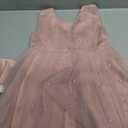 Toddler Baby Girls Princess Birthday Dress Flower Girl Pageant Party Tutu Wedding Formal Dresses Tulle Gown (Pink, 9-12M )