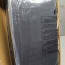 DUMOS Japanese Floor Mattress Queen Size, 4" Thick Futon Mattress, Black