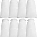 Filter Sock 4 Inch Ring, Filter Socks for Saltwater Aquarium by 15 Inch Long, 200 Micron Aquarium Filter Sock for Fish Tank Sump Saltwater Freshwater Aquariums (8 Pack)