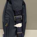 WATERFLY Medium Crossbody Sling Backpack Anti Theft Backpack for Traveling Chest Shoulder Bag